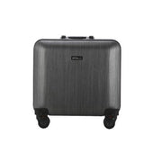 18"Aluminum Frame Trolley Case,Universal Wheel Boarding Box,Fashion Travel Suitcase,Rolling