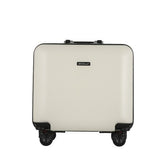 18"Aluminum Frame Trolley Case,Universal Wheel Boarding Box,Fashion Travel Suitcase,Rolling