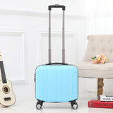 17Inch Abs Boarding Luggage,Cartoon Trolleycase,Female Korean Version Of The Hand