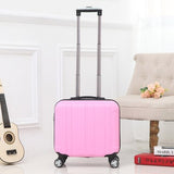 17Inch Abs Boarding Luggage,Cartoon Trolleycase,Female Korean Version Of The Hand