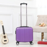 17Inch Abs Boarding Luggage,Cartoon Trolleycase,Female Korean Version Of The Hand