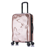 New Fashion Italian Originality Damage Rolling Luggage Women Trolley 20/24 Inch Boarding Box Pc Abs