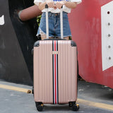 Fashion Suitcase Korean Version Of The Small Fresh College Student 20 Inch Cute Trolley Case Female