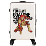 Rolling Suitcase,Fashion Travel Luggage,Personalized Universal Wheel Password Box,Boarding