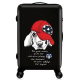 Rolling Suitcase,Fashion Travel Luggage,Personalized Universal Wheel Password Box,Boarding