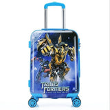 New 20 Inch Cartoon Children Rolling Luggage Kid Suitcase Boy Girl Princess Abs Trolley Case