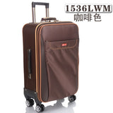 Oxford Trolley Wheeled Suitcase Business Large Travel Bag 20"24" Luggage Bag Men'S / Women'S Canvas