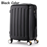 Wholesale!High Quality 22Inches Candy Color Abs Pc Travel Luggage Bags On Brake Universal