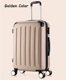 Wholesale!High Quality 22Inches Candy Color Abs Pc Travel Luggage Bags On Brake Universal