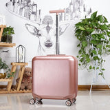 Girls Fresh Boarding 20 Inch Mini Luggage Universal Wheel Men Fashion Trend Trolley Box Ice Cream