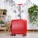 Girls Fresh Boarding 20 Inch Mini Luggage Universal Wheel Men Fashion Trend Trolley Box Ice Cream