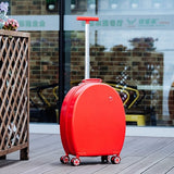 Girls Fresh Boarding 20 Inch Mini Luggage Universal Wheel Men Fashion Trend Trolley Box Ice Cream