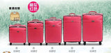 Luxury Women 'S Travel Luggage Fashion Leather Suitcase Waterproof Pu Leather Box With Wheel