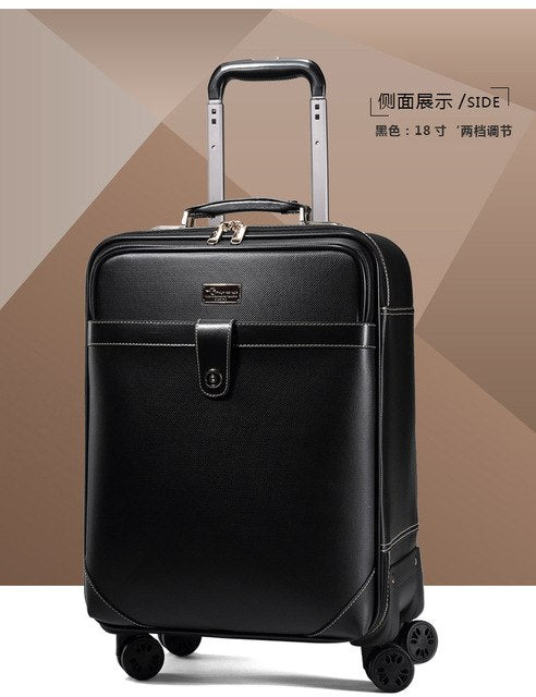 Shop Retro Travel Suitcase Rolling Spinner Lu – Luggage Factory