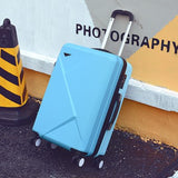Wholesale!14 20Inches Abs Hardside Lovely Color Case Travel Luggage On Universal Wheels For Young
