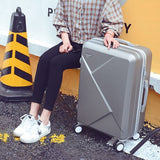 Wholesale!14 20Inches Abs Hardside Lovely Color Case Travel Luggage On Universal Wheels For Young