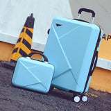 Wholesale!14 20Inches Abs Hardside Lovely Color Case Travel Luggage On Universal Wheels For Young