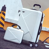 Wholesale!14 20Inches Abs Hardside Lovely Color Case Travel Luggage On Universal Wheels For Young