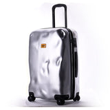 Rolling Spinner Luggage Travel Suitcase Women Trolley Case With Wheels 20Inch Boarding Carry On
