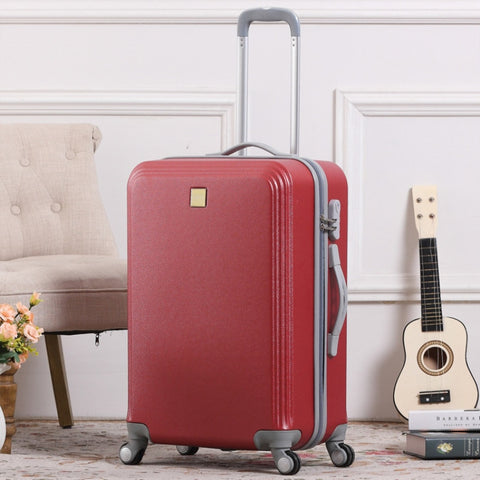 Abs+Pc Storage Luggage Bag,20-Inch Password Trolley,Travel Universal Wheel Scratch-Resistant