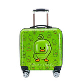 New 20-Inch Children Boarding The Chassis,3D Cartoon Mute Castertrolley Case,Men And Women