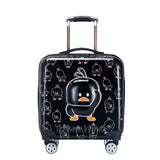 New 20-Inch Children Boarding The Chassis,3D Cartoon Mute Castertrolley Case,Men And Women