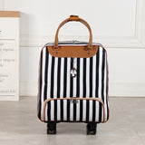 Women Cute Wheeled Trolleys Bag Suitcase  For Hand Luggage Travel Carry On Luggage With Wheels Free