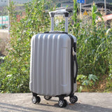 Universal Wheel Luggage,Vertical Stripe Lock Box,Light Travel Case,Business Boarding