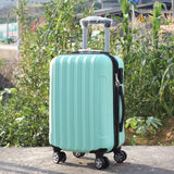 Universal Wheel Luggage,Vertical Stripe Lock Box,Light Travel Case,Business Boarding