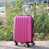 Universal Wheel Luggage,Vertical Stripe Lock Box,Light Travel Case,Business Boarding