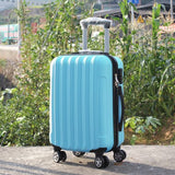 Universal Wheel Luggage,Vertical Stripe Lock Box,Light Travel Case,Business Boarding