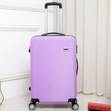 Abs+Pc Luggage Mirror Trolley Case,24 Inch Korean Trolley Suitcase, Password Coffer,Male Suitcase