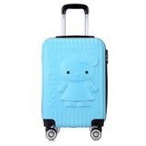 Gift Trolley Case,Cartoon Cat Suitcase,Cartoon Luggage,24 Inch Universal Wheel Trunk,20 Inch