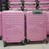 Gift Trolley Case,Cartoon Cat Suitcase,Cartoon Luggage,24 Inch Universal Wheel Trunk,20 Inch