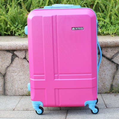 Contrast Color Trolley Case,24 Inch Universal Wheel Suitcase,Trendy Luggage,20 Inch Men And Women