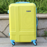 Contrast Color Trolley Case,24 Inch Universal Wheel Suitcase,Trendy Luggage,20 Inch Men And Women