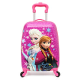 Suitcases And Travel Bags New Style Kids Carry-Ons Luggage 18 Inch Cartoon Universal Wheel Pull Rod