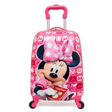Suitcases And Travel Bags New Style Kids Carry-Ons Luggage 18 Inch Cartoon Universal Wheel Pull Rod