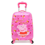 Suitcases And Travel Bags New Style Kids Carry-Ons Luggage 18 Inch Cartoon Universal Wheel Pull Rod