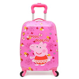 Suitcases And Travel Bags New Style Kids Carry-Ons Luggage 18 Inch Cartoon Universal Wheel Pull Rod
