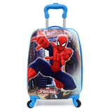 Suitcases And Travel Bags New Style Kids Carry-Ons Luggage 18 Inch Cartoon Universal Wheel Pull Rod