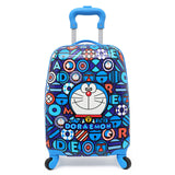 Suitcases And Travel Bags New Style Kids Carry-Ons Luggage 18 Inch Cartoon Universal Wheel Pull Rod