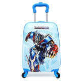 Suitcases And Travel Bags New Style Kids Carry-Ons Luggage 18 Inch Cartoon Universal Wheel Pull Rod