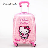 Travel Tale  Cartoon Children17 Inch Size Pc Rolling Luggage Spinner Brand Travel Suitcase Fashion