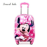 Travel Tale  Cartoon Children17 Inch Size Pc Rolling Luggage Spinner Brand Travel Suitcase Fashion
