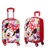 Travel Tale Lovely  Cartoon Abs+Pc 16/18 Inch Size Rolling Luggage Spinner Brand Children'S