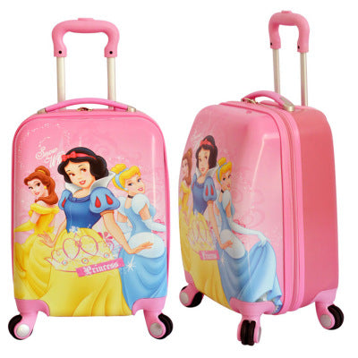 Travel Tale Lovely  Cartoon Abs+Pc 16/18 Inch Size Rolling Luggage Spinner Brand Children'S