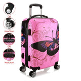 Au Shipping 20 24 28 Inch Unisex Trolley Luggage 4 Wheel Spinner Carry On Luggage Suitcase
