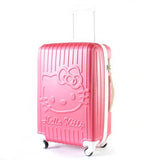 Hello Kitty Travel Suitcase Set With Wheel Rolling Luggage Spinner Trolley Case Woman Cosmetic Case