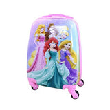 16-Inch Children'S Trolley Case Abs Pupils Cute Cartoon Trolley Case Ice Romance Boys And Girls